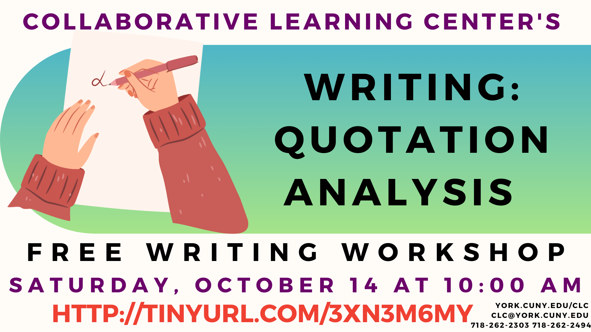 Clc Writing Workshop Quotation Analysis Collaborative Learning