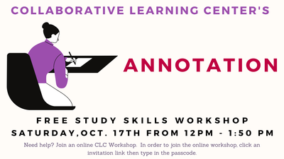 CLC Annotation Workshop
