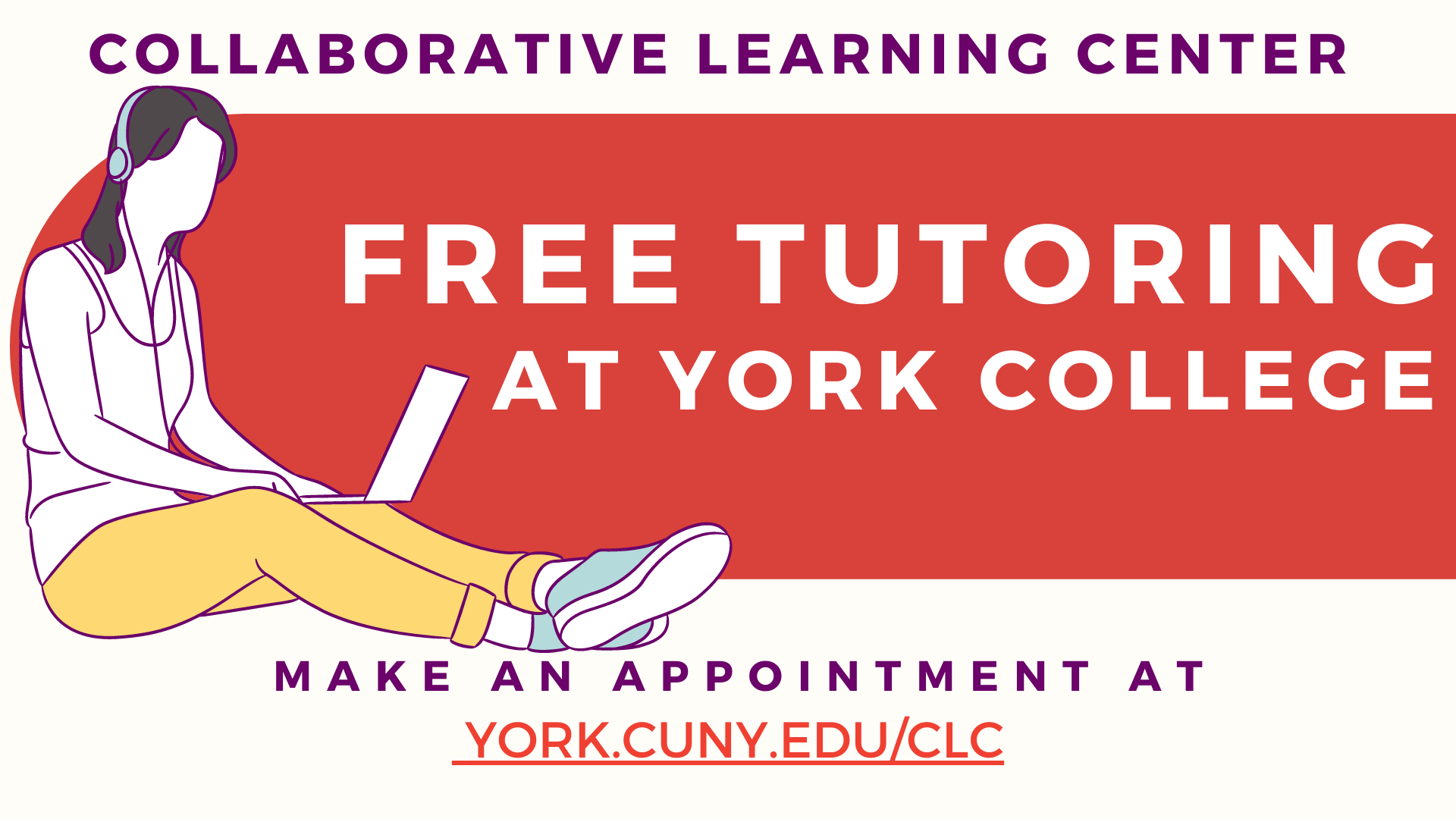 CLC Free Tutoring at York College