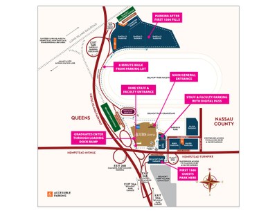 UBS Arena area map