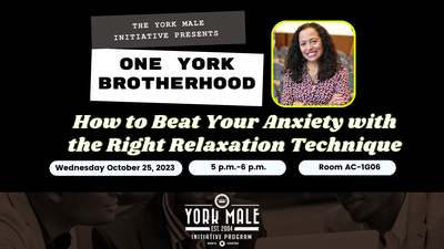 One York Brotherhood - How to Beat Your Anxiety