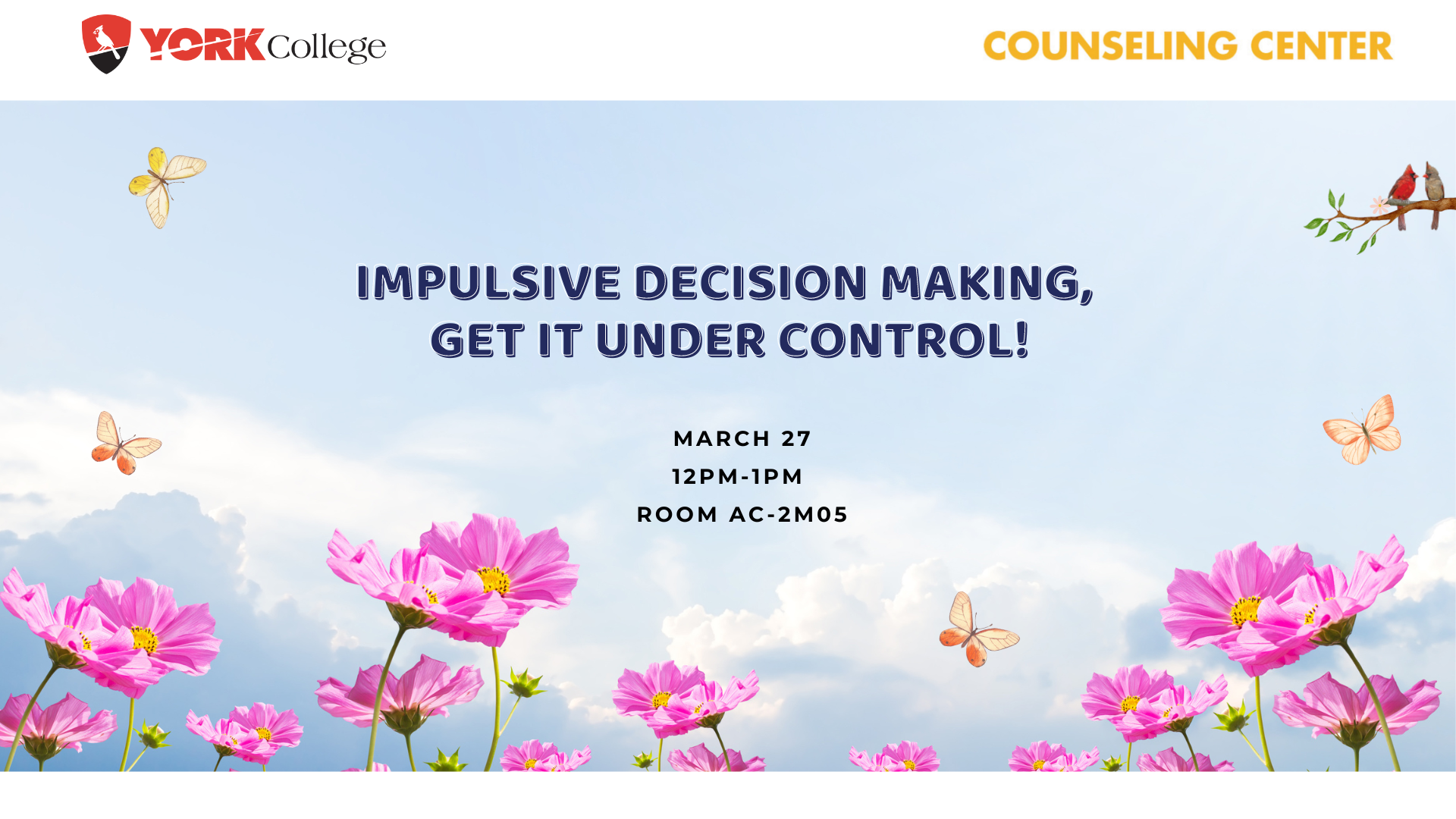 How To Stop Making Impulsive Decisions Impulsive Decision Making, Get It Under Control! - Calendar - York College