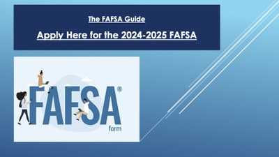 FAFSA Guide and the 2025-2025 Simplification Information - Financial Aid Office - York College