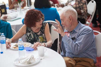 Retired Faculty Howard Ruttenberg and Gloria Waldman