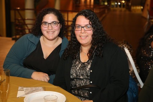 Attendees to graduates dinner