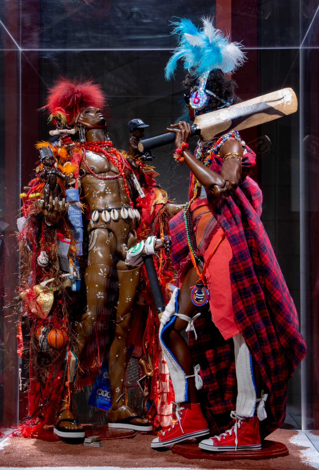 Cricket Warrior, 2015 and Rite & Ritual, 2020