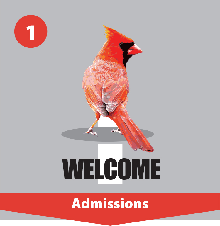 Roadmap Step 1, Admissions