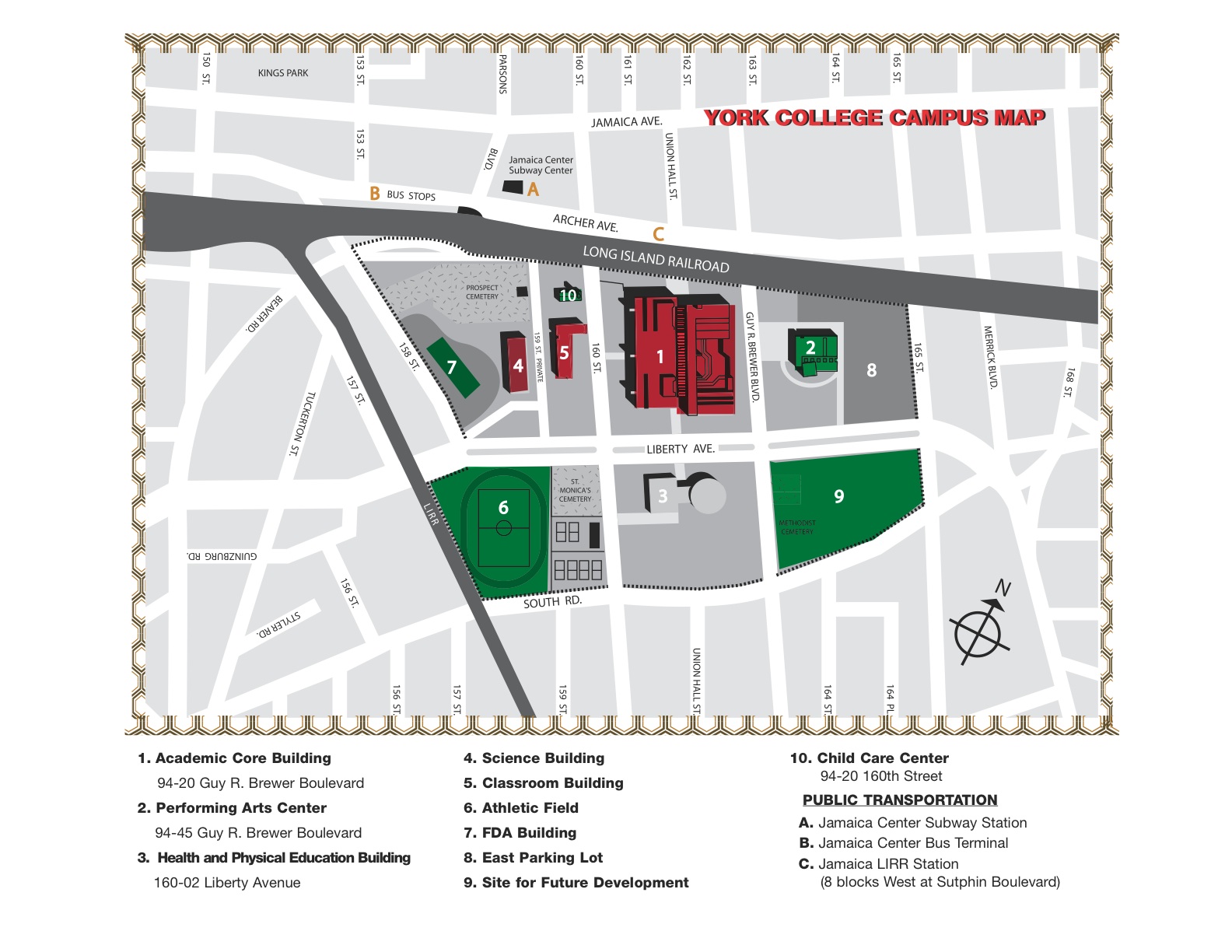 New York Medical College Campus Map