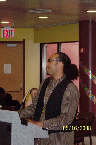 Solomon Peck (Honors Student) Speaking, Senior Brunch 2008