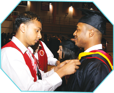 Student During Graduation