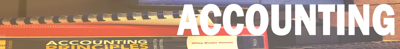 Accounting header image.