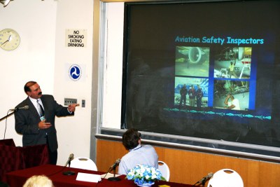 FAA Safety Inspector Michael Cartelli