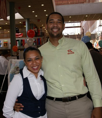Veronica Carpio and Erick Avila