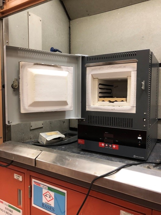 Fisher Scientific Isotemp Model 650-14 programmable muffle furnace