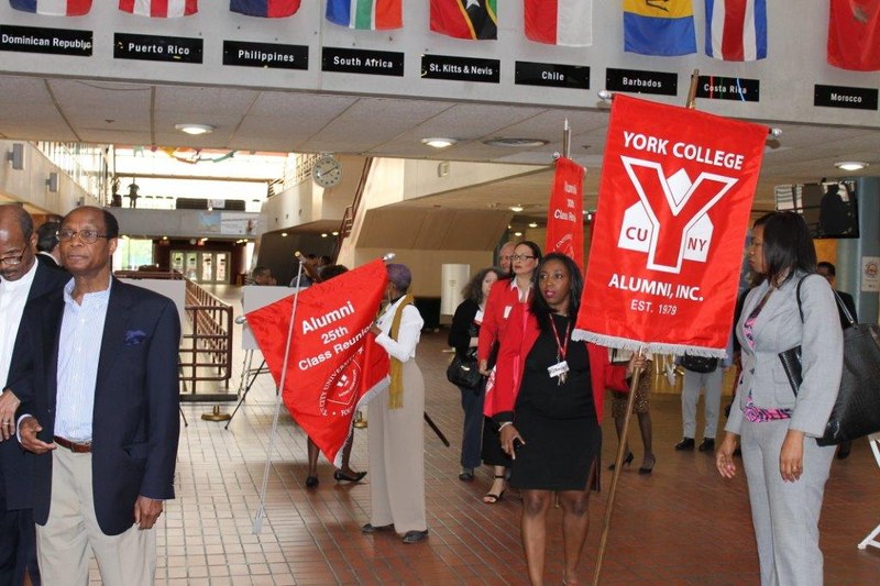 Alums begin Reunion processional