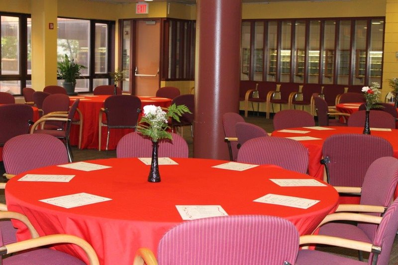 Faculty Dining Room Ready for Alums to arrive York College / City