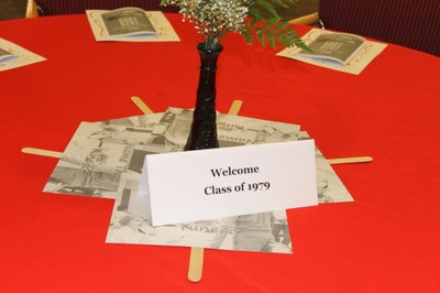 The table for the class of 1979