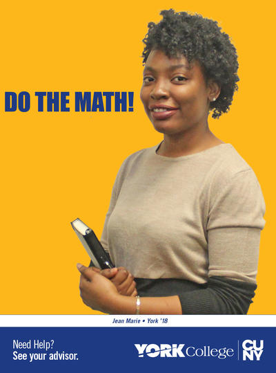 The Longer you stay, the more you pay. Jean Marie York 18. Need Help? See your advisor. York College