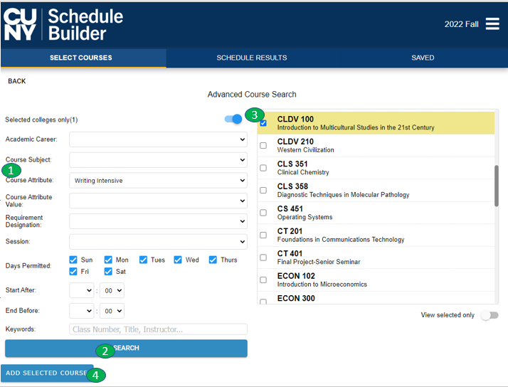 Schedule Builder 4a