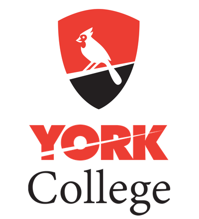 York College Logo and Cardinal Seal