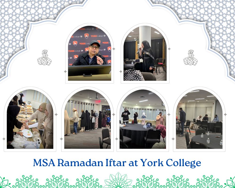 MSA's Ramadan Iftar at York College