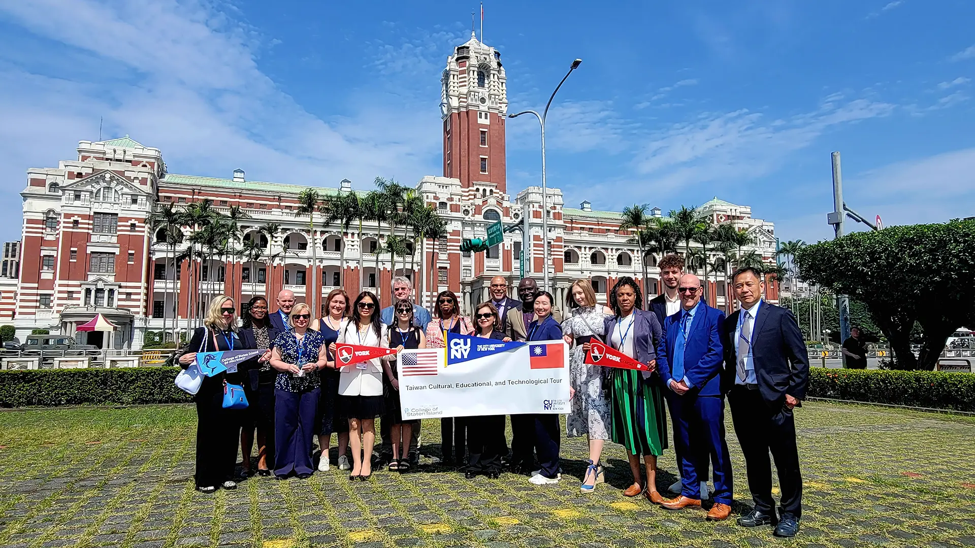 CUNY Delegation on Educational Tour of Taiwan
