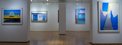 multiple Elena Borstein paintings