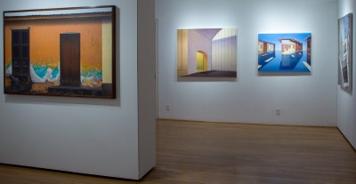 multiple Elena Borstein paintings